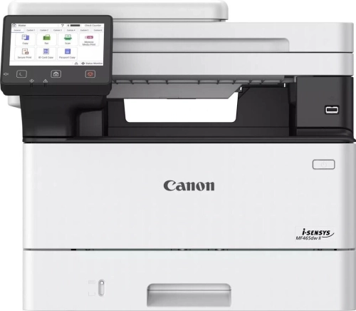 Монохромное лазерное МФУ Canon i-SENSYS MF465dw II (MFP, A4, 40ppm, 1200dpi print, 600dpi scan, 1200MHz, 1Gb, Duplex, DADF50, 250sheets+100universal tray, PostScript USB, RJ-45, Wi-Fi, Fax) (Cart. 070/ 070H) (7188C007)
