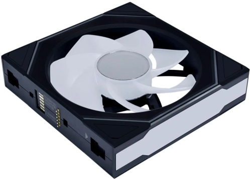 Вентилятор для корпуса Lian-Li Uni Fan SL-INF Wireless 120 Reverse ARGB 120х122.1x28 черный 4-pin 32.2дБ (G99.12RSLIN1W1B.R0) Ret фото 4