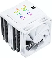 Устройство охлаждения(кулер) Thermalright Peerless Assassin 120 Digital Soc-AM5/AM4/1200/1700/1851 белый 4-pin 25.6dB Al+Cu LCD Ret (PA120-DIGITAL-WH)