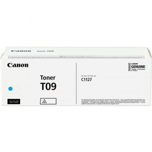 Тонер Canon T09 CY 3019C006 голубой туба 5900 страниц для копира i-SENSYS X C1127iF, C1127i, C1127P