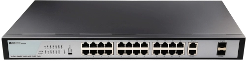 ORIGO Неуправляемый коммутатор, 26x1000Base-T, 2x1000Base-X SFP, комплект для установки в 19 стойку (OS2228/A1A)