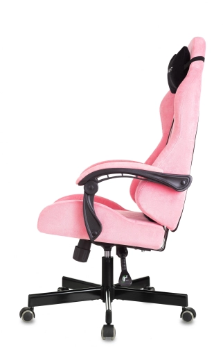 Кресло игровое Knight Terminator розовый Velvet 36 крестов. металл (KNIGHT TERMINATOR PK) фото 4