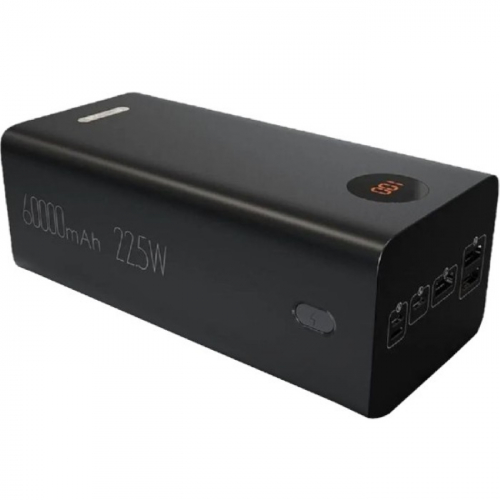 Мобильный аккумулятор Romoss PEA60 Li-Pol 60000mAh 3A+2A+1.5A+2.1A черный 3xUSB фото 3