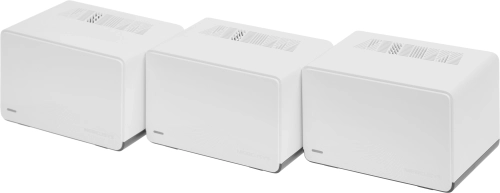 Бесшовный Mesh роутер Mercusys Halo H27BE (HALO H27BE(3-PACK)) BE3600 10/100/1000BASE-TX белый (упак.:3шт)
