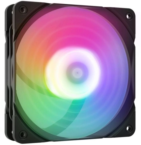 Вентилятор для корпуса ZALMAN ZM-AF120R ARGB BLACK, REVERSE, 120x120x25mm, 4-PIN PWM, 800-1500 RPM, 24,3 DBA MAX, HYDRO BEARING фото 2