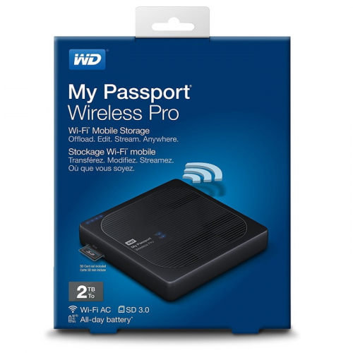 Внешний жесткий диск Western Digital My Passport Wireless Pro 2.5