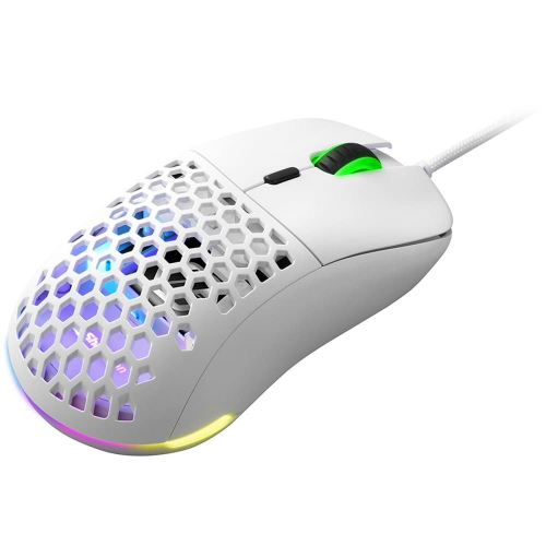 Игровая мышь Sharkoon Light2 180 USB RGB белая (LIGHT2-180-WHITE) фото 3