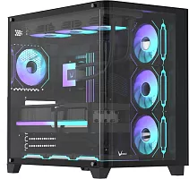 Корпус Formula Crystal U2 Floe черный без БП ATX 1xUSB2.0 1xUSB3.0 1xUSB3.1 audio bott PSU (CRYSTAL U2 B FLOE)