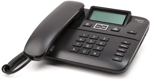 Телефон проводной Gigaset DA260 черный (S30054-S6532-A601) фото 3