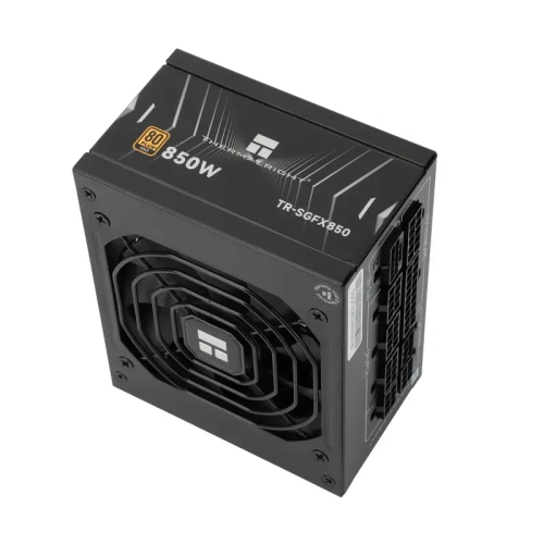 Блок питания 750W/ Power Supply Thermalright, 850W 80+ Gold (SFX, 3.1, PCIe 5.1, Full modular, 1x24(20+4)pin, 1xCPU 8(4+4)pin, 2xPCIe*2 8(6+2)pin, 1x12VHPWR PCIe 5.1 12+4pin 600mm, 3xSATA3, 3xMOLEX4pi (TR-SGFX 850)