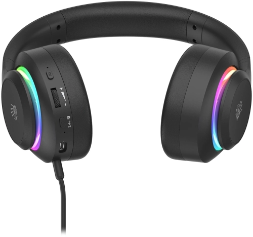 Наушники с микрофоном A4Tech Bloody GR520 черный мониторные BT/Radio/3.5mm оголовье фото 15