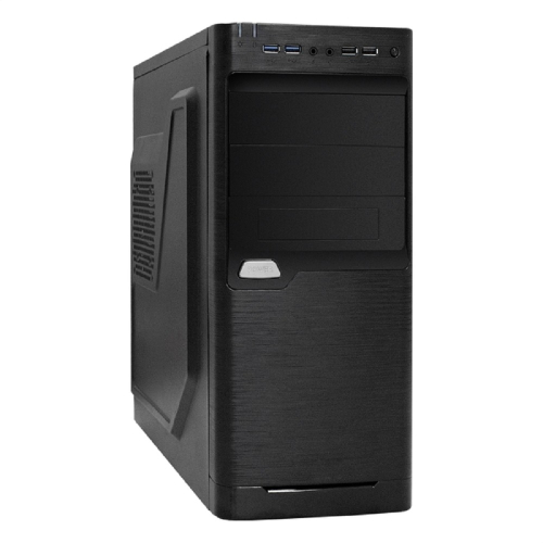 Exegate EX272731RUS Корпус MiditowerXP-330U Black, ATX, , 2*USB+2*USB3.0, Audio