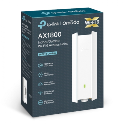 Точка доступа TP-LINK EAP610-Outdoor, AX1800, Indoor/ Outdoor Dual-Band Wi-Fi 6 (EAP610-OUTDOOR) фото 5