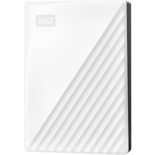 Portable HDD 4TB WD My Passport (White), USB 3.2 Gen1, 107x75x19mm, 210g /12 мес./ (WDBPKJ0040BWT-WESN)