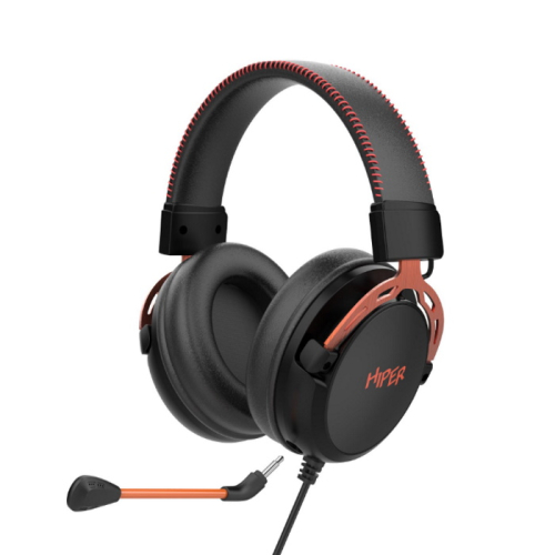 Гарнитура компьютерная игровая HIPER GSND-1300 Black, Wired, 2.0 stereo, 40мм, mini-jack 3.5мм, cable 2m