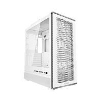 Корпус без блока питания/ Case PCCooler ME200 MESH WH, Midi-Tower, TG, Mesh, 3x120mm ARGB, 1xUSB-A 3.0 + 2xUSB-A 2.0, E-ATX, ATX, mATX, mITX White