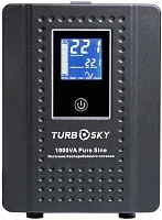 Источник бесперебойного питания Turbosky 1000vaPS 600Вт 1000ВА черный