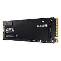 Твердотельный накопитель SSD 1TB Samsung 980, M.2, PCI-E NVMe, MLC, R3500/ W3000MB/ s (MZ-V8V1T0BW)