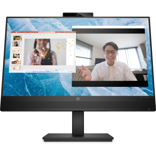 HP M24m 23,8' 1920x1080, 16:9, IPS, 300 cd/ m2, 1000:1, 8M:1, 5 ms, 178/ 178, DP, HDMI, USB-C, 2xUSB-A, 75 Hz, Webcam, Speak, Swiwel, Tilt, VESA, Внутр (678U5AA)