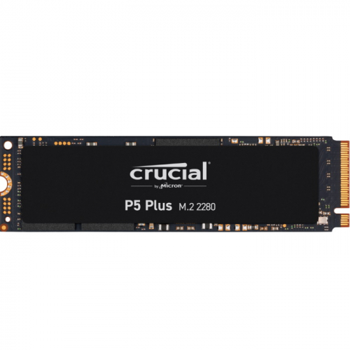 Твердотельный накопитель SSD 1TB Crucial P5 Plus, M.2 2280, NVMe, PCIe 4.0 x4, 3D TLC, R/ W 6600/ 5000MB/ s, IOPs 630 000/ 700 000, 600TBW (CT1000P5PSSD8)