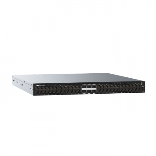 Коммутатор Dell Networking S4148T-ON, 48x10GbE Base-T, 2xQSFP+, 4xQSFP28 10/25/40/50/100GbE, Air Flow From IO to PSU, 2xPSU, 1U, OS10 (S4148T-ON-02)