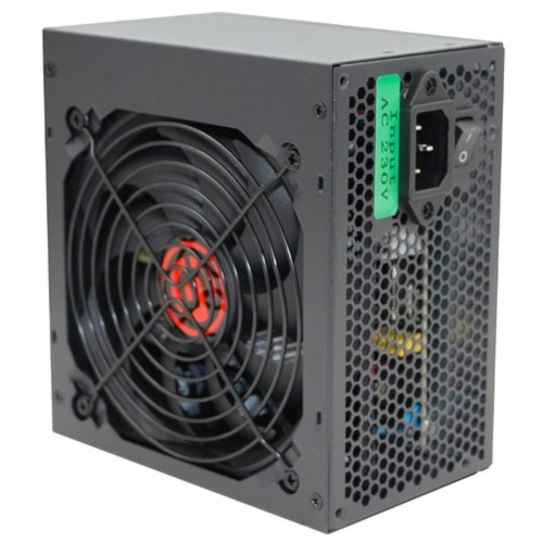 Ginzzu CB700 12CM black,24+4p,2 PCI-E(6+2), 6*SATA, 3*IDE,оплетка MB, кабель питания фото 3