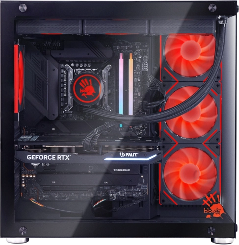 Компьютер Bloody BD-PC CZ79C3 MT i7 14700F (2.1) 64Gb SSD1Tb RTX5080 16Gb Windows 11 Home 64 GbitEth 850W черный (RUS) (2086028) фото 13