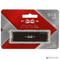 Твердотельный накопитель SSD Silicon Power XD80 512Gb PCIe Gen3x4 M.2 PCI-Express (PCIe) SP512GBP34XD8005