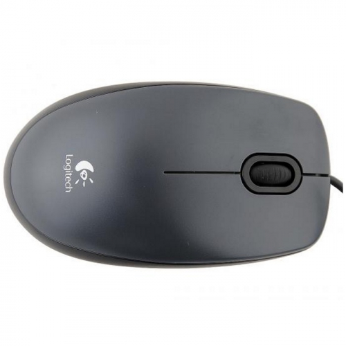 Мышь Logitech M90 Optical, USB, Wired,Dark Grey (910-001794) фото 3
