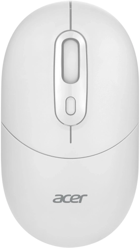 Мышь Acer OMR301 белый оптическая 1600dpi беспров. BT/ Radio USB 4but (ZL.MCECC.01U)