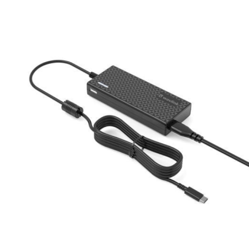 Адаптер питания AC Adapter WAVLINK USB Type-C 77W Power Adapter + 1xUSB A charge port (USB-C PD 65W and USB A port 12W charge), Type C cable 1.2M, AC cable 1.5M, Input AC100-240V, 50-60Hz (WL-P701)