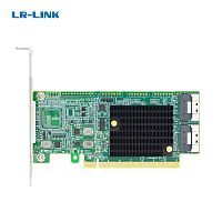 Адаптер для SSD/ PCIe x16 to Two SlimSAS SFF-8654 8i Retimer Adapter (LRNV9F24)