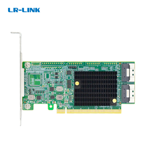Адаптер для SSD/ PCIe x16 to Two SlimSAS SFF-8654 8i Retimer Adapter (LRNV9F24)