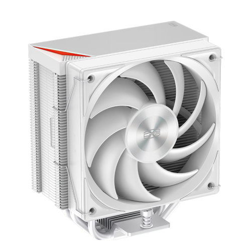 Кулер для процессора/ CPU Cooler PCCooler RZ400 V2 WH (230W, 4-pin PWM, 155mm, Al/Cu, 4x6mm, 1x120mm, 86.73CFM, 32dBA, 2200RPM, S: 1851/1700/1200/115X, AM5/AM4, black)