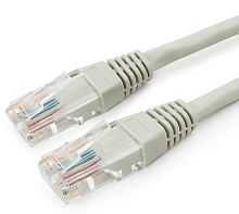 Патч-корд Premier PP6U-0.5M 10000Гбит/ с UTP 4 пары cat6 CCA molded 0.5м серый RJ-45 (m)-RJ-45 (m)