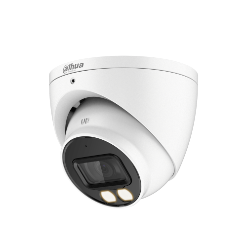 DAHUA Уличная купольная IP-видеокамера Full-color2Мп; 1/ 2.8” CMOS; объектив 3.6мм; чувствительность 0.005лк@F1.6 сжатие: H.265+, H.265, H.264+, H.264, MJPEG; 2 потока до 2Мп@25к/ с; LED-подсветка до 1 (DH-IPC-HDW1239T1P-LED-0360B-S5)