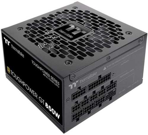 Блок питания Thermaltake ATX 850W Toughpower GT Gen.5 80+ gold (20+4pin) APFC 140mm fan 9xSATA Cab Manag RTL (PS-TPT-0850FNFAGE-3)
