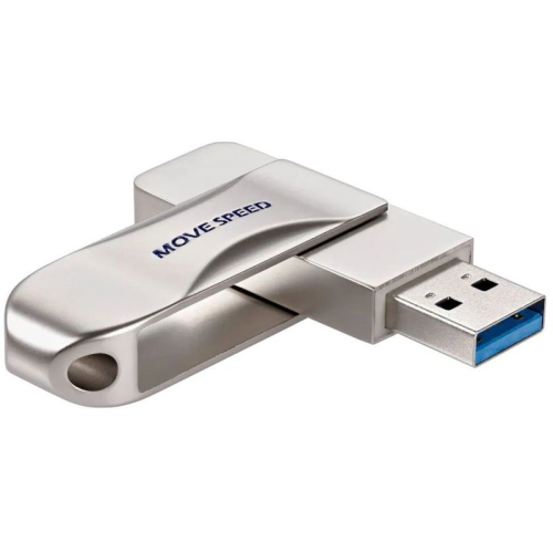 USB 3.0 32GB Move Speed YSULSP серебро металл (YSULSP-32G3S)