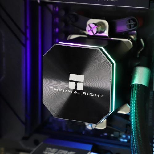 Система водяного охлаждения Thermalright Frozen Edge 360 Soc-AM5/ AM4/ 1200/ 1700/ 1851 черный 4-pin 28.1dB Al Ret (F-EDGE-360-BL) фото 7
