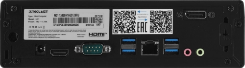 Компьютер Мини Teclast M01 i5 13420H (2.1) 16Gb SSD512Gb UHDG Windows 11 Pro GbitEth WiFi BT 90W черный (13420H16G512KRU) фото 7