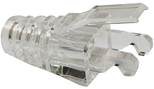 Защитные колпачки для кабеля 6,0мм cat.5, на соединение коннектора с кабелем, желтый, 100 шт. в пачке (TWT-BO-5.5-XX/100)