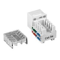 Вставка TWT TWT-OK45UTP/ 5E-WH (TWT-OK45UTP/ 5E-WH) (TWT-OK45UTP/5E-WH)
