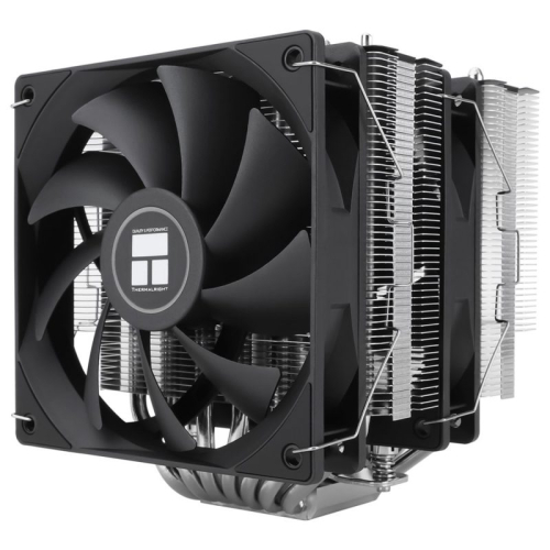 Кулер для процессора/ Thermalright Phantom Spirit 120 SE (4-pin PWM, 154mm, Ni/CU, 7x6mm, 2x120mm, 66.17CFM, 25.6dBA, 1500RPM, S: 1700, 1200, 115X, AM5, AM4) (PS120-SE)