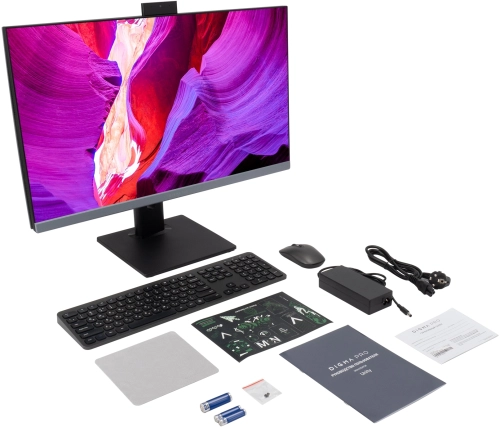 Моноблок Digma Pro Unity 27 Full HD i5 13500HX (2.5) 16Gb SSD512Gb UHDG 730 CR Windows 11 Pro GbitEth WiFi BT 90W клавиатура мышь Cam серый/ черный 1920x1080 (DM27P5-ADXW05) фото 12