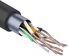 Кабель информационный Rexant 01-0146-1 кат.5E F/UTP 4 пары PE внешний 305м черный