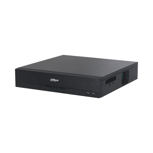 DAHUA DHI-NVR5864-EI 64-канальный IP-видеорегистратор 4K, H.265+, видеоаналитика, входящий поток до 384Мбит/ с, 8 SATA III до 16Тбайт