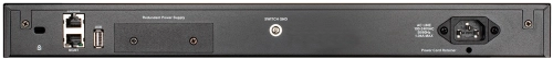 Коммутатор/ DGS-3130-54PS Managed L3 Stackable Switch 48x1000Base-T PoE, 2x10GBase-T, 4x10GBase-X SFP+, PoE Budget 370W (740W with DPS-700), Surge 6KV, CLI, 1000Base-T Management, RJ45 Console, USB, RPS, Dying Gasp (DGS-3130-54PS/B2A) фото 3