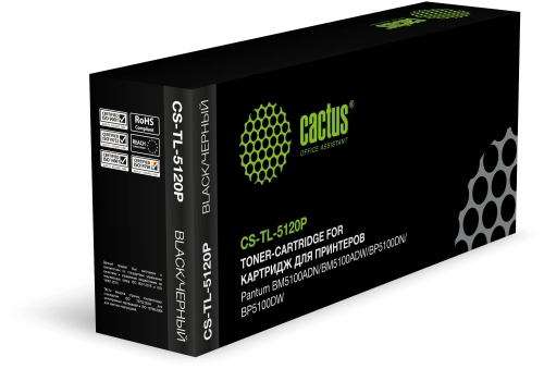 Картридж лазерный Cactus CS-TL-5120P TL-5120P черный (3000стр.) для Pantum BM5100ADN/BM5100ADW/BP510