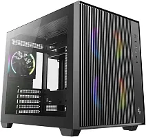 Корпус Deepcool CG330 MESH 3F черный без БП mATX 6x120mm 4x140mm 2xUSB2.0 1xUSB3.0 audio bott PSU (R-CG330MESH-BKANM3-G)