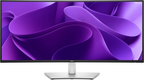 Монитор Dell 34 P3425WE Curved S/BK(IPS;21:9;3440x1440x100Hz;350cd/m2;1500:1;5ms;178/178;1.07bill;DP1.4(HDCP1.4);HDMI,USB-C,USB-C (90W); 4xUSB;RJ45;HAS;Tilt; Swiv;VESA)